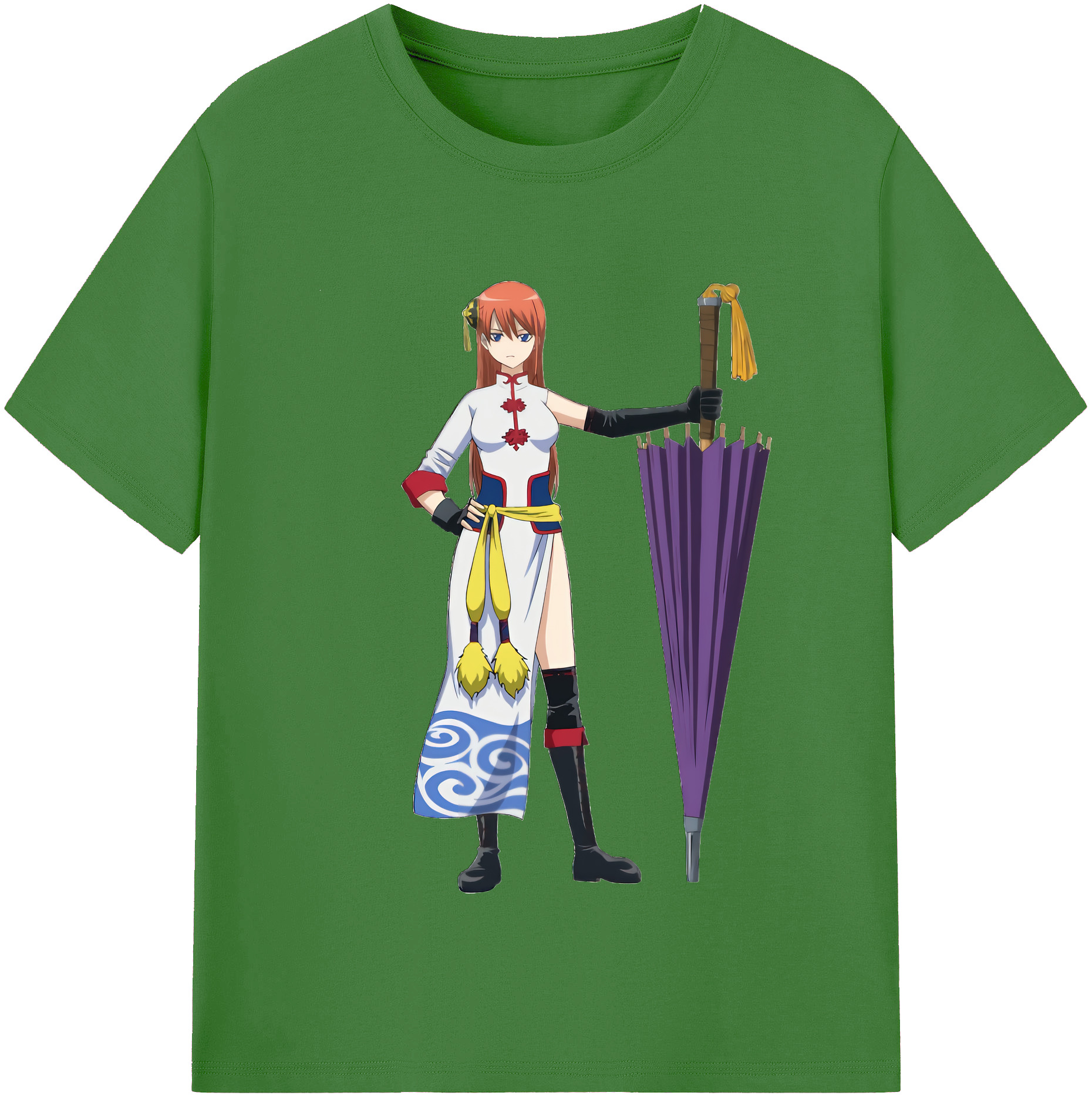 （画像用） ぎんたま 坂田銀時（さかたぎんとき） 神楽 志村新八（しむら しんぱち） GINTAMA Sakata Gintoki Kagura Shimura Shinpachi レディースカジュアルプリントTシャツ（綿100％）